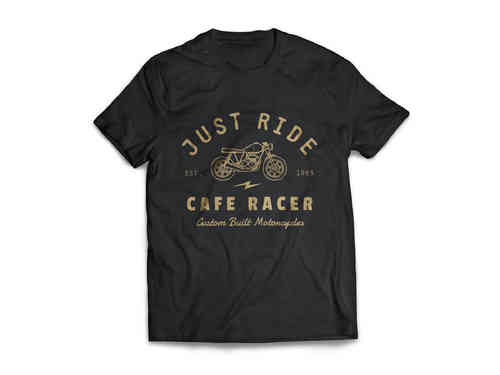 T-Shirt "Just Ride" Black