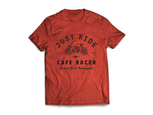 T-Shirt "Just Ride" Red