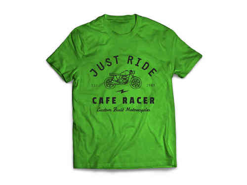 T-Shirt "Just Ride" Green